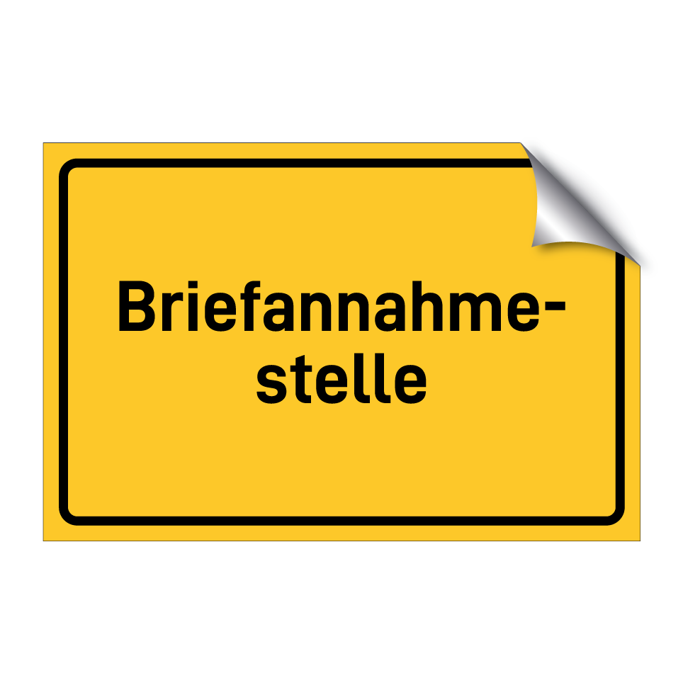 Briefannahme- stelle