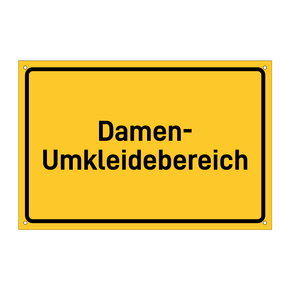 Damen- Umkleidebereich