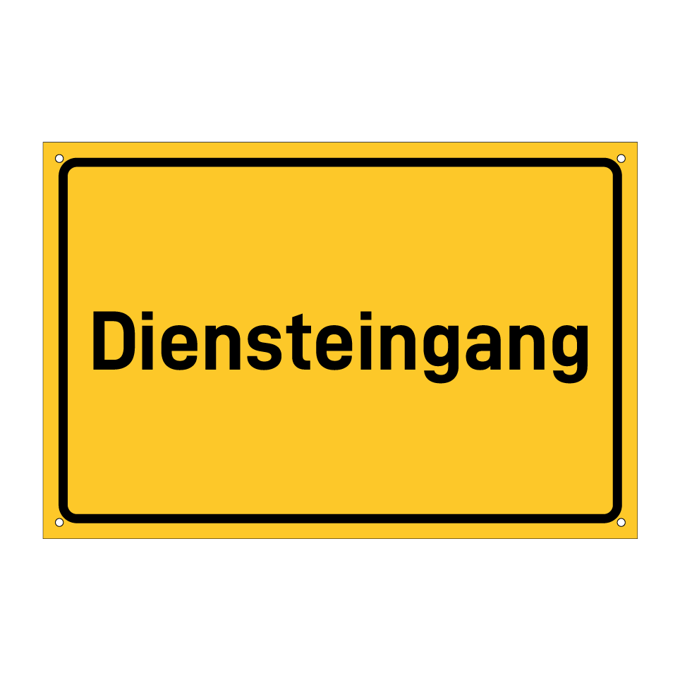 Diensteingang