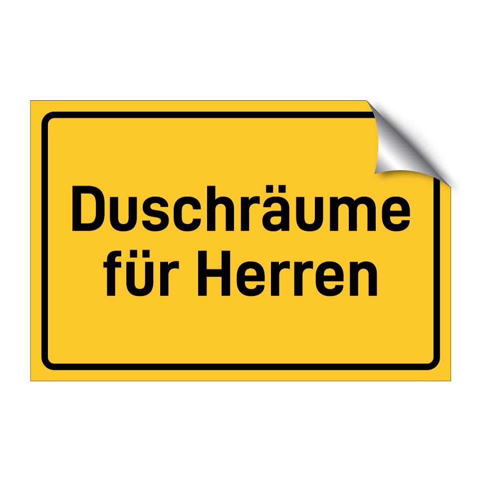 Duschräume für Herren