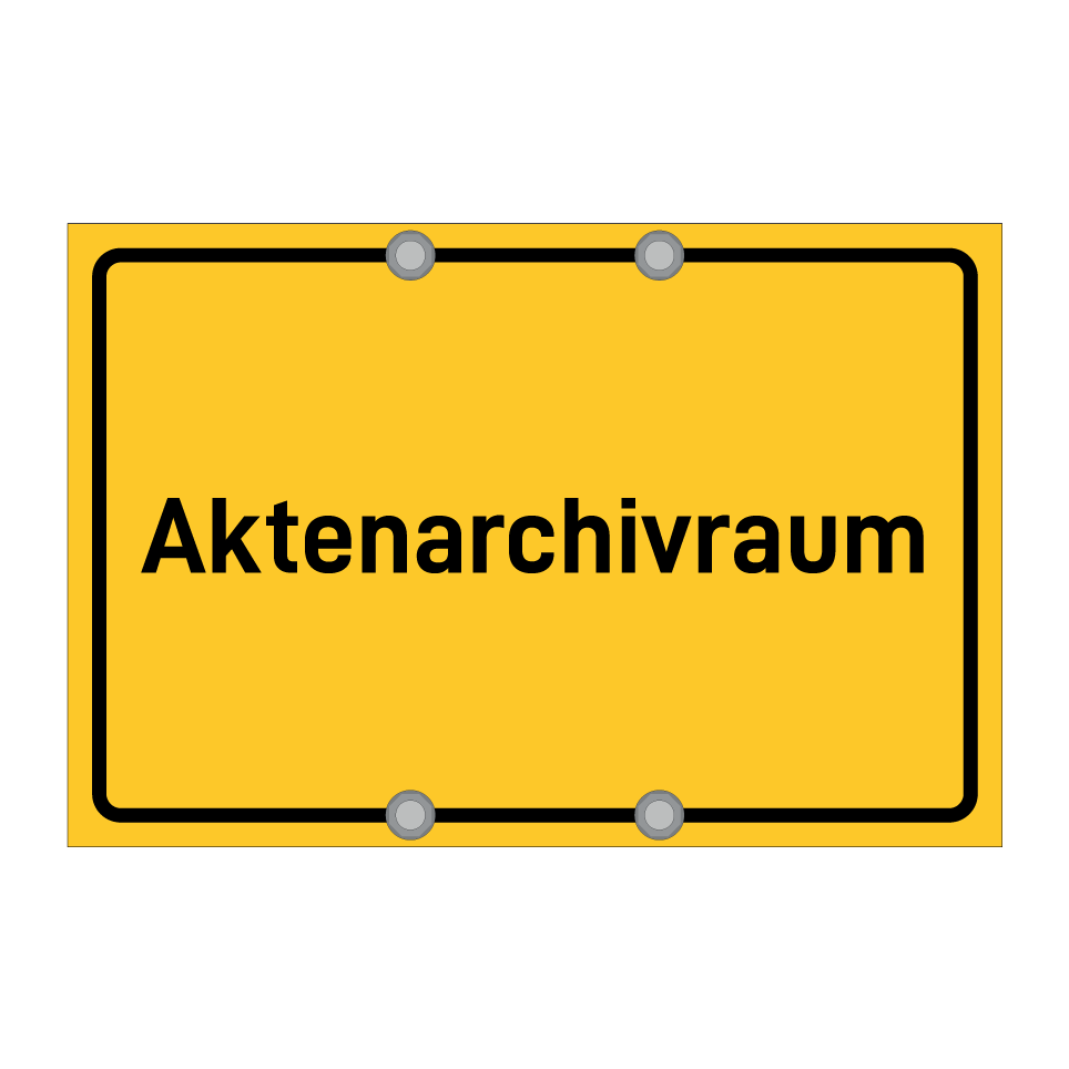 Aktenarchivraum