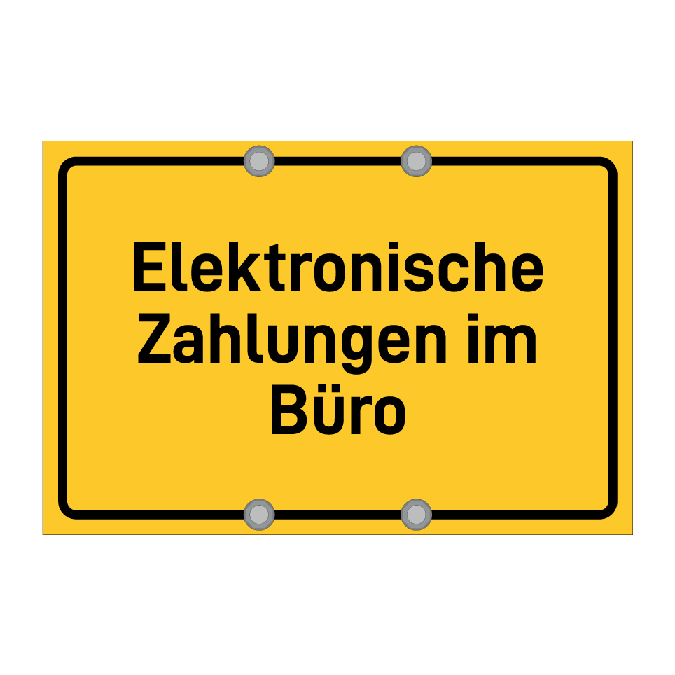 Elektronische Zahlungen im Büro