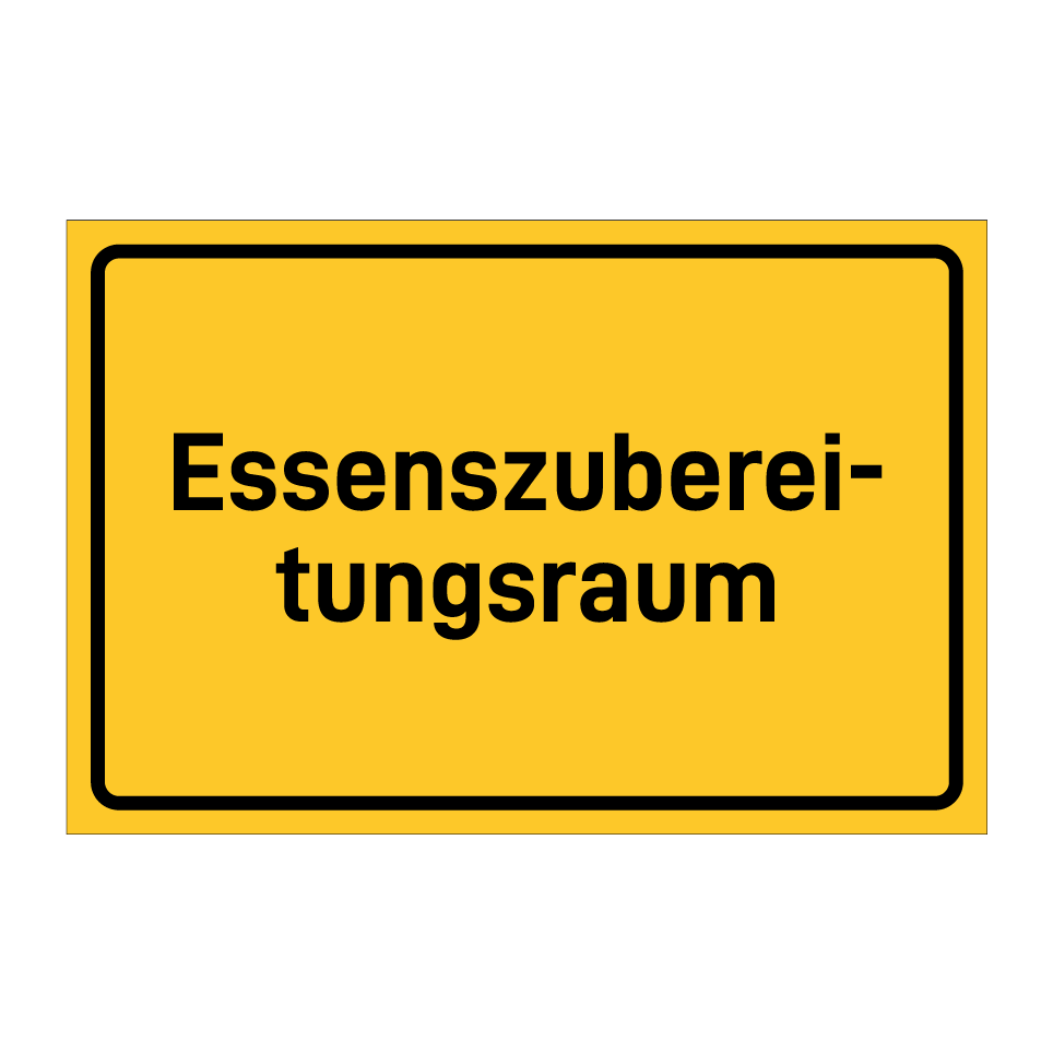 Essenszuberei- tungsraum