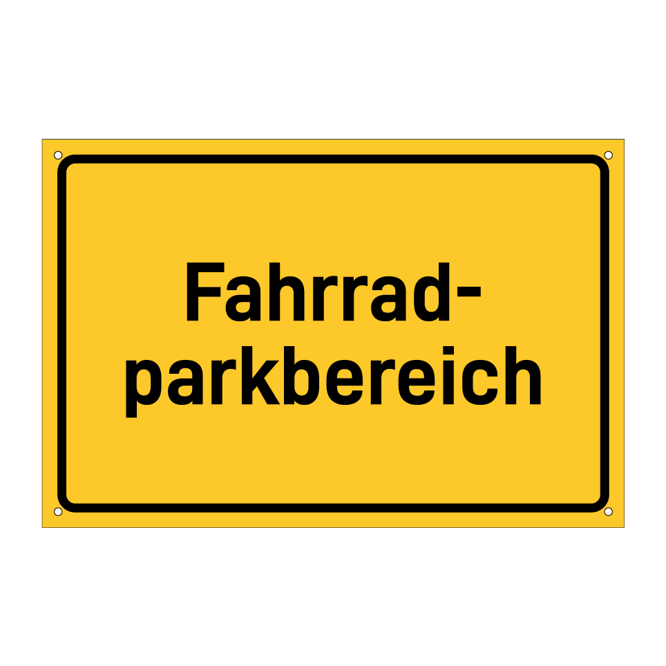 Fahrrad- parkbereich