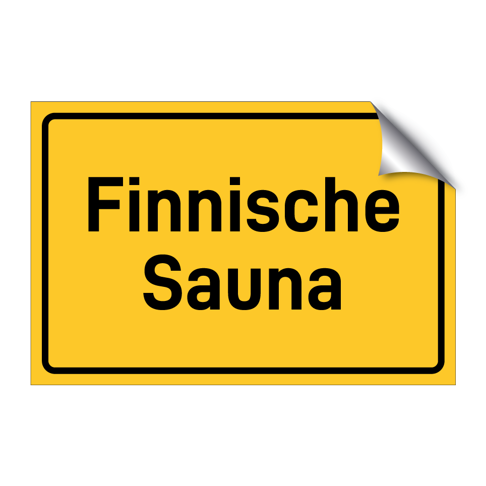 Finnische Sauna