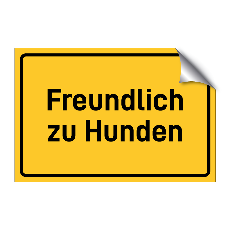 Freundlich zu Hunden