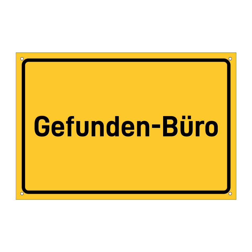 Gefunden-Büro