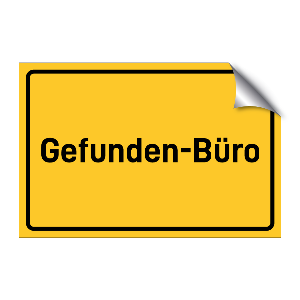 Gefunden-Büro