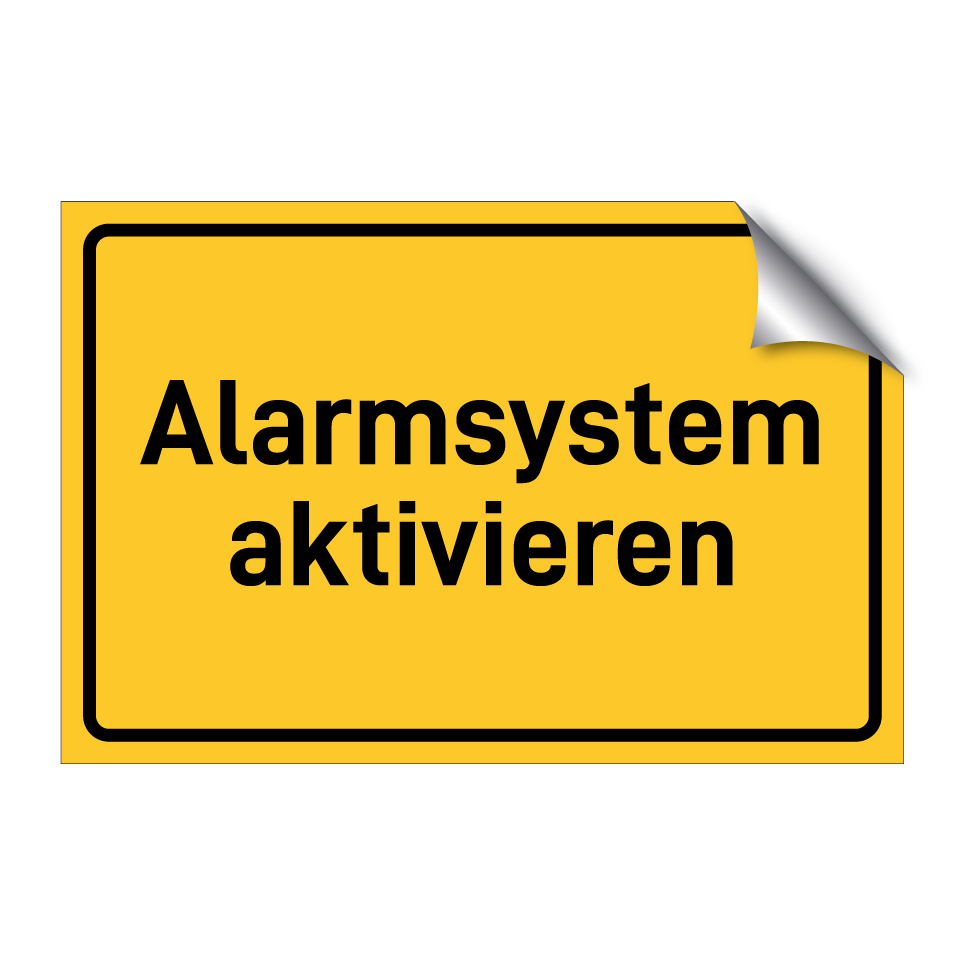 Alarmsystem aktivieren