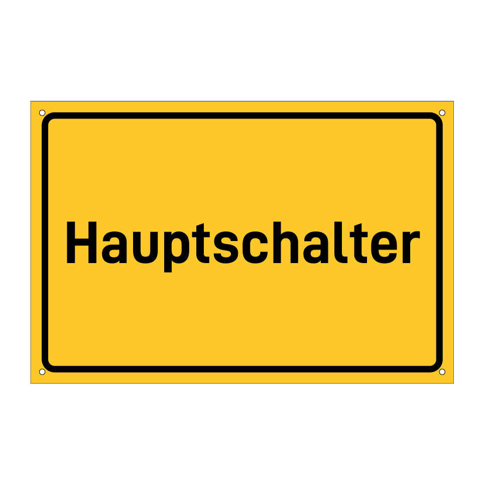 Hauptschalter
