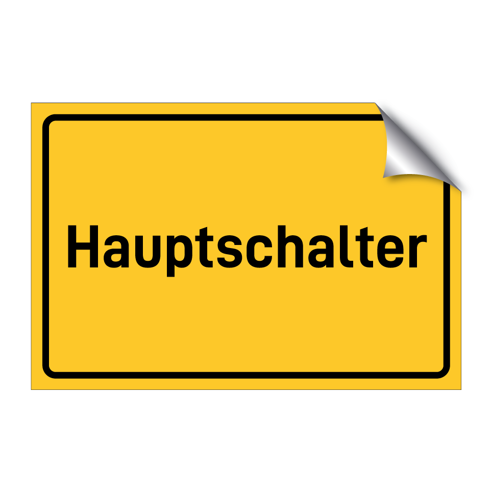 Hauptschalter