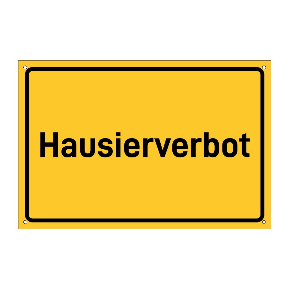 Hausierverbot