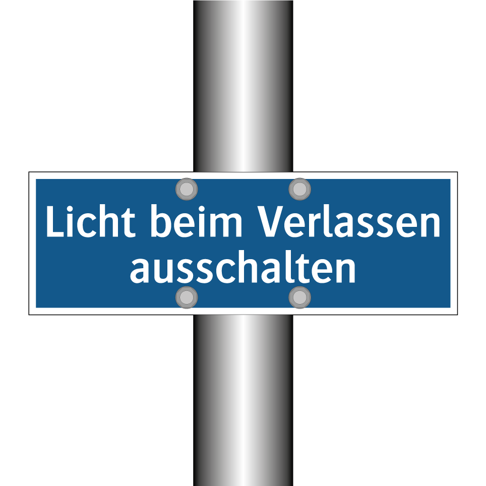 Licht beim Verlassen ausschalten