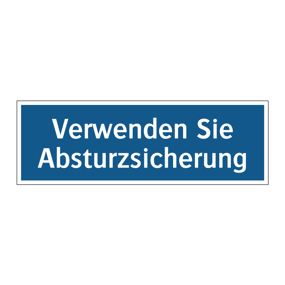 Verwenden Sie Absturzsicherung