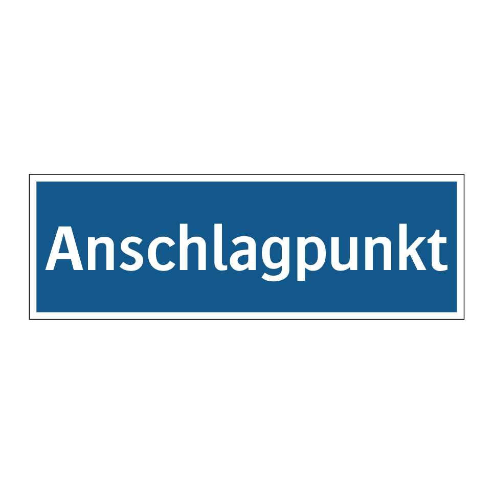 Anschlagpunkt