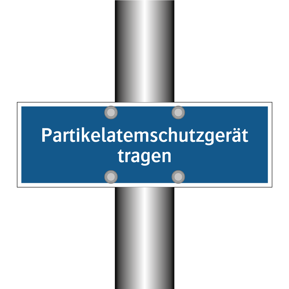 Partikelatemschutzgerät tragen