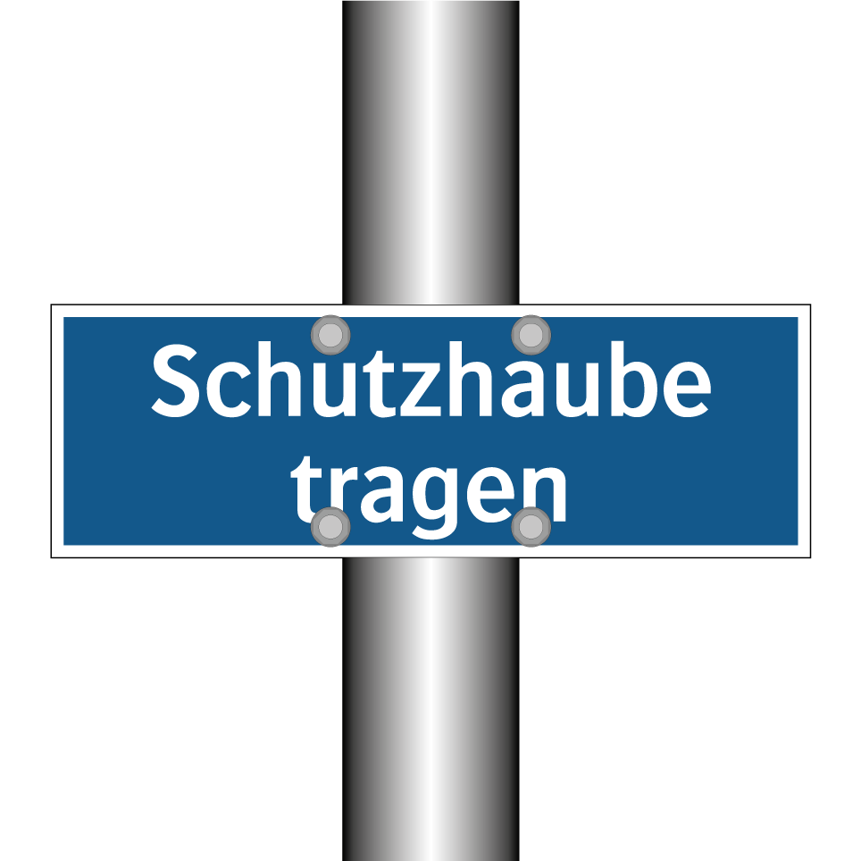 Schutzhaube tragen