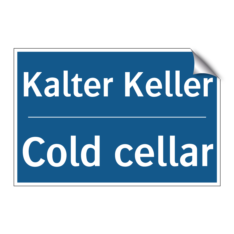 Kalter Keller - Cold cellar
