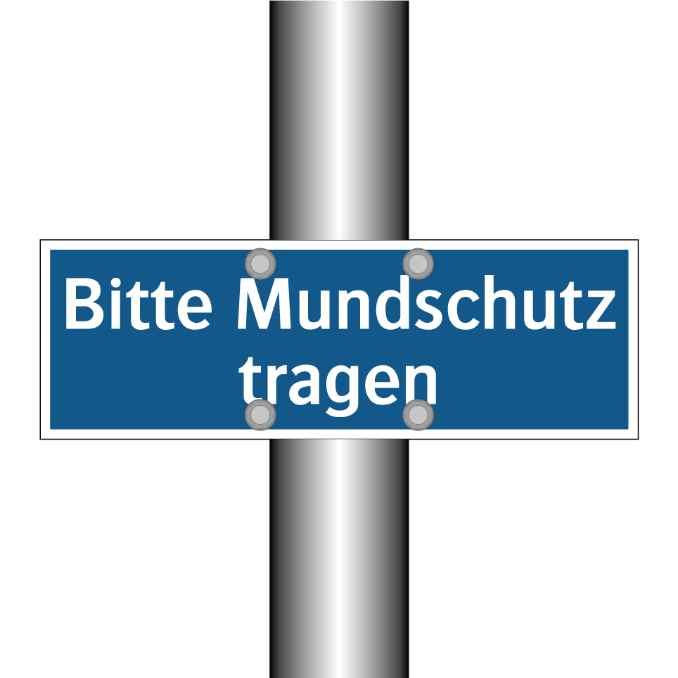 Bitte Mundschutz tragen