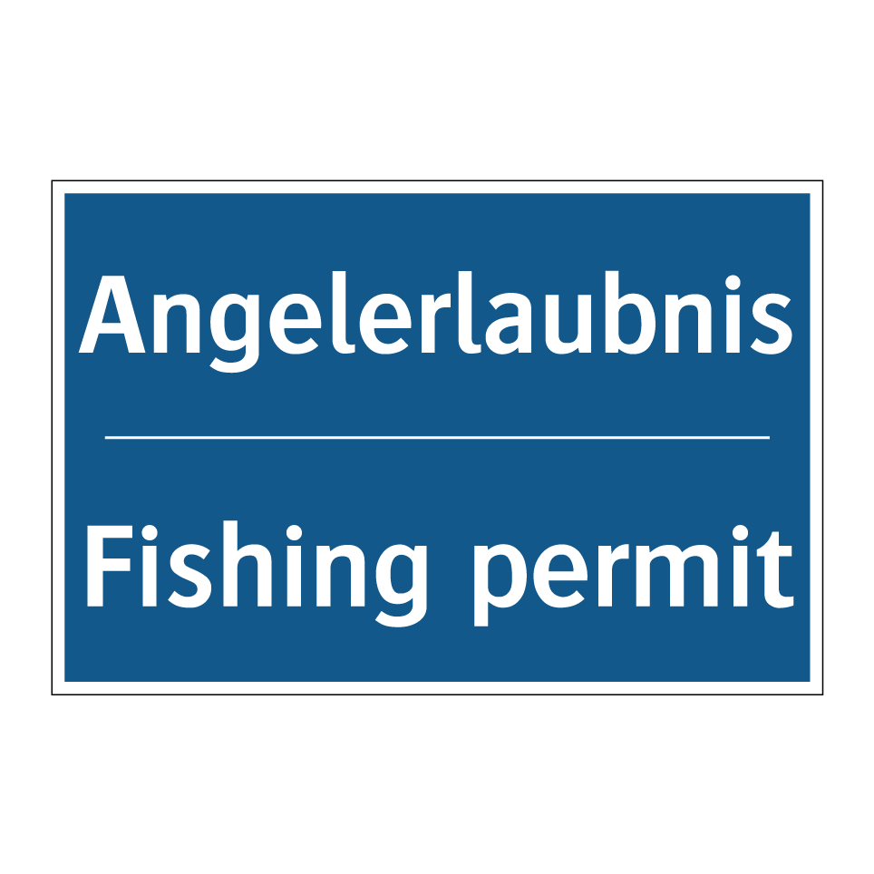Angelerlaubnis - Fishing permit