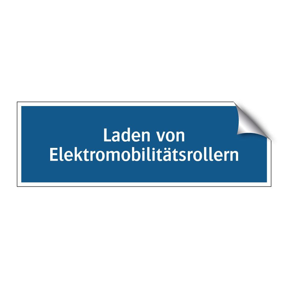 Laden von Elektromobilitätsrollern