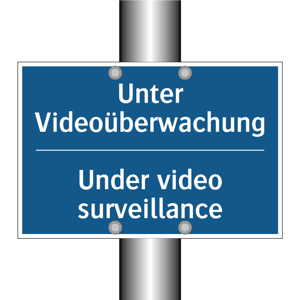 Unter Videoüberwachung - Under video surveillance