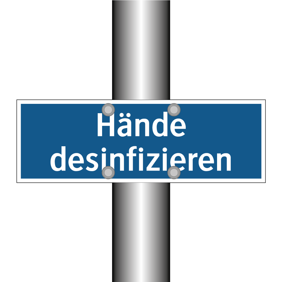 Hände desinfizieren