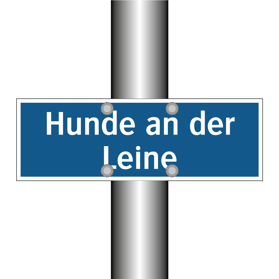 Hunde an der Leine