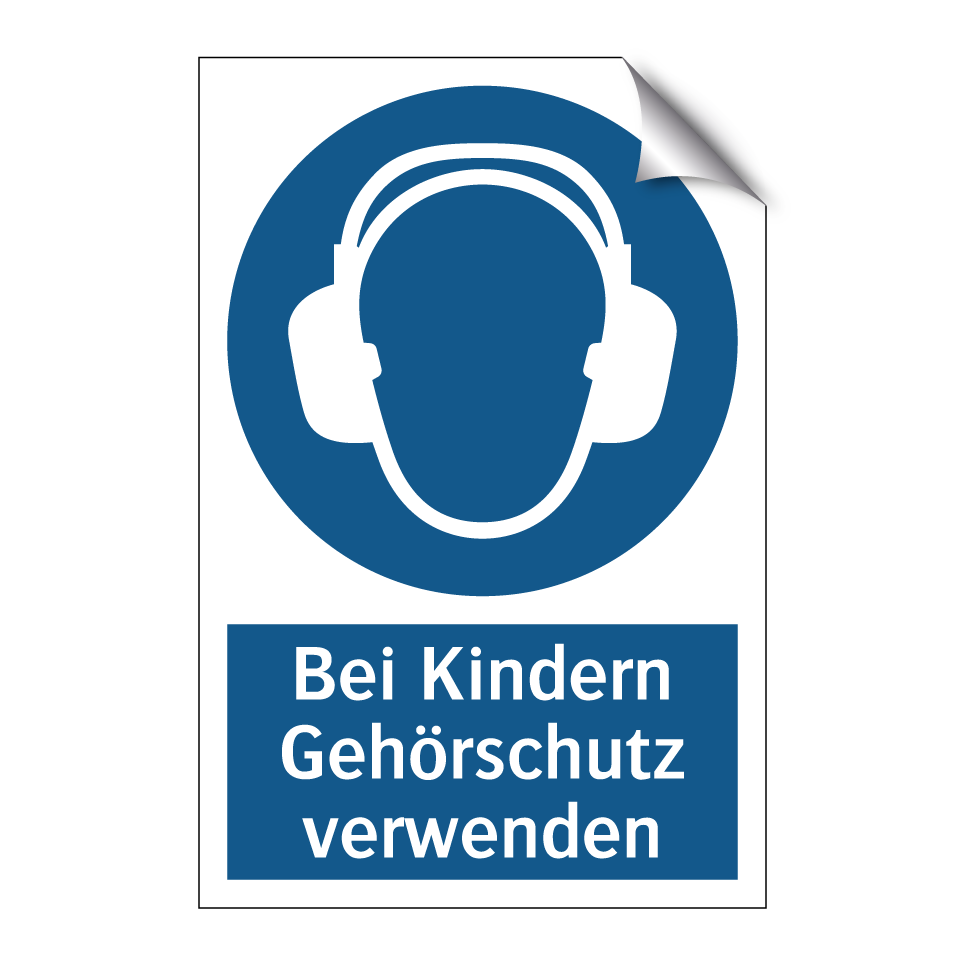 Bei Kindern Gehörschutz verwenden