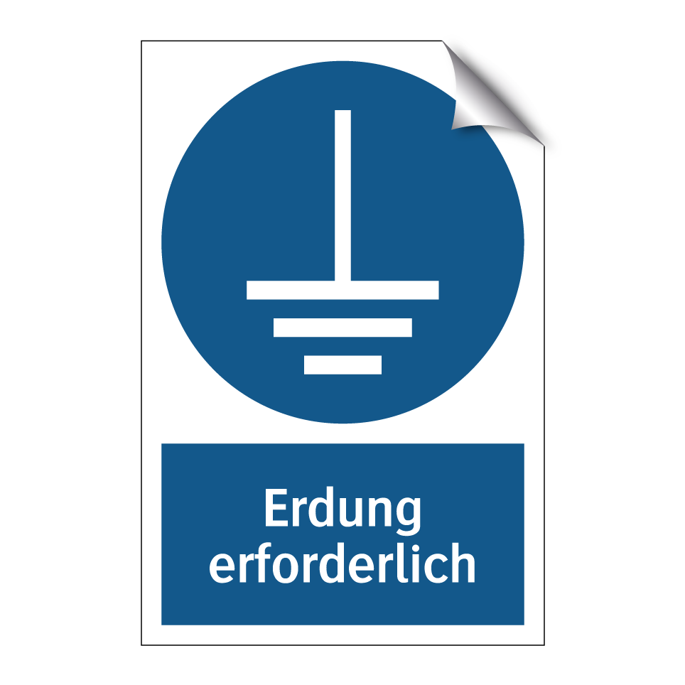 Erdung erforderlich