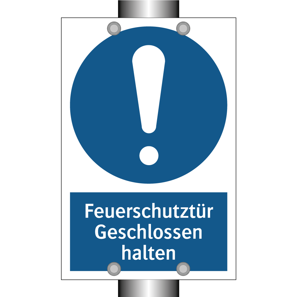 Feuerschutztür Geschlossen halten