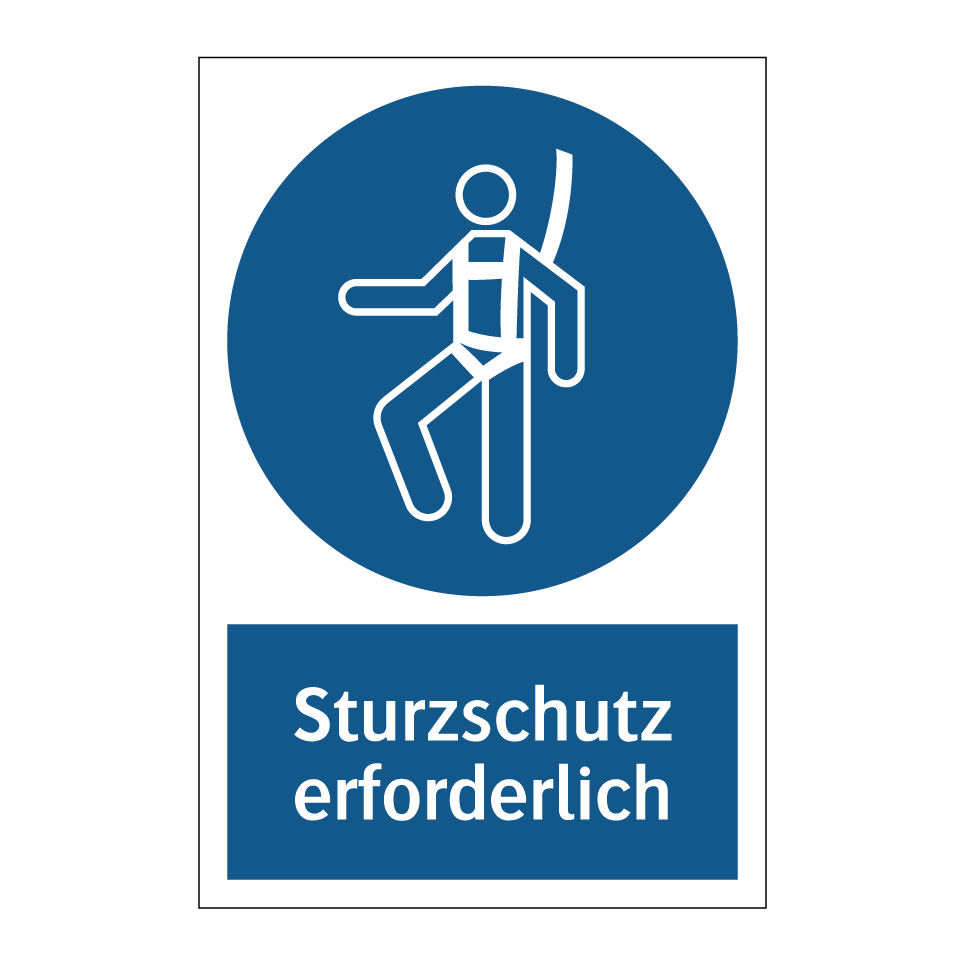 Sturzschutz erforderlich