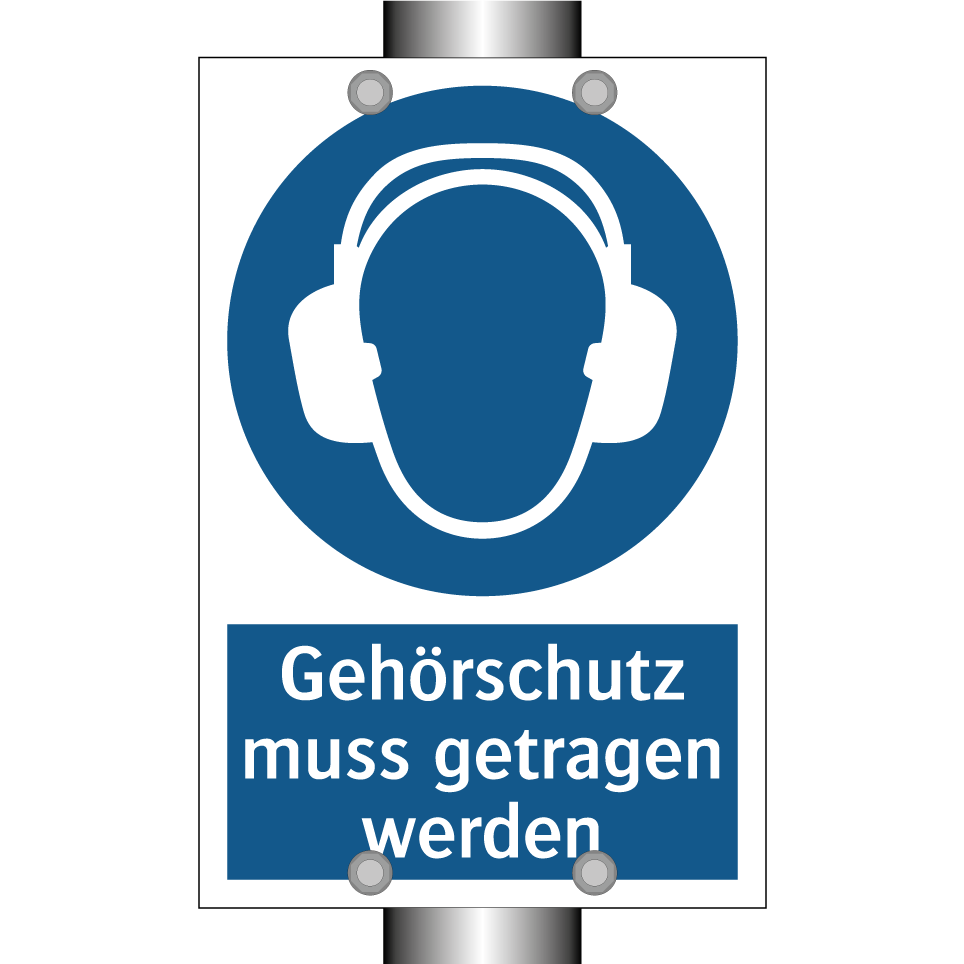 Gehörschutz muss getragen werden
