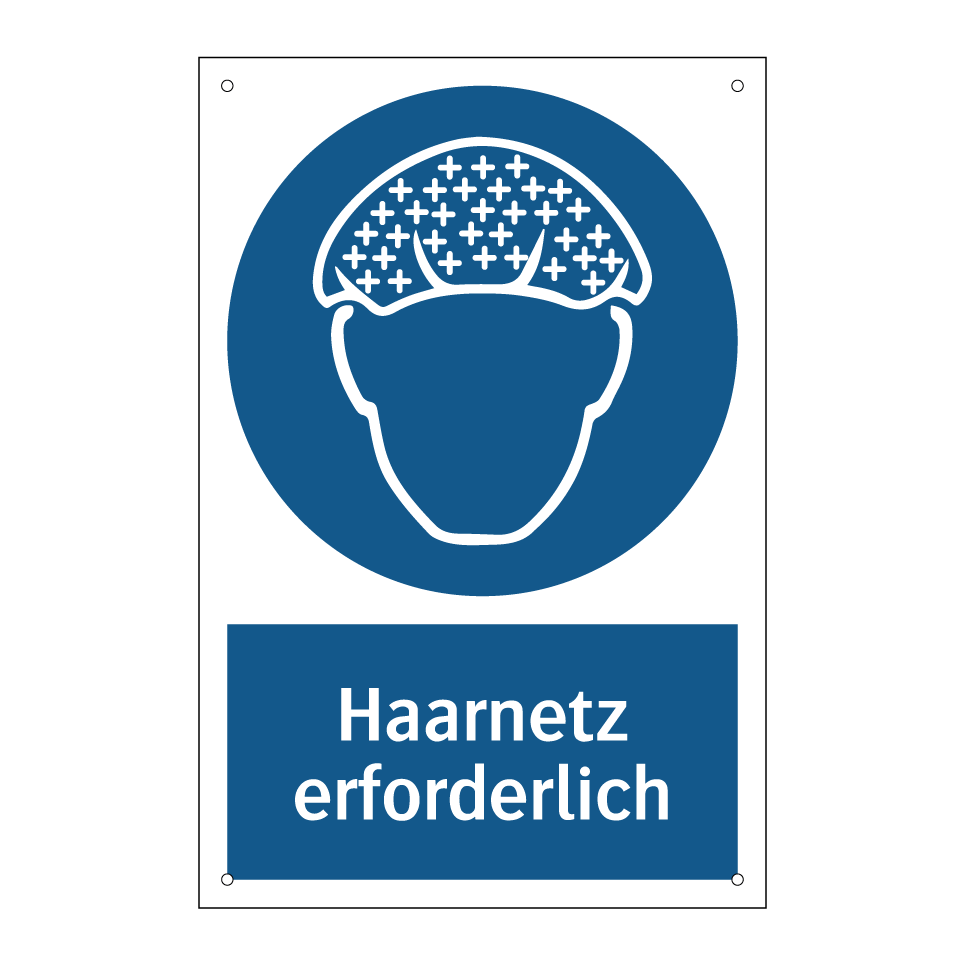 Haarnetz erforderlich