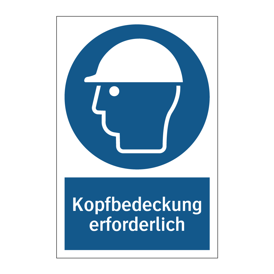 Kopfbedeckung erforderlich