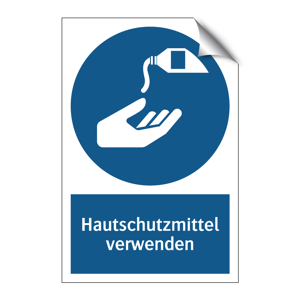 Hautschutzmittel verwenden