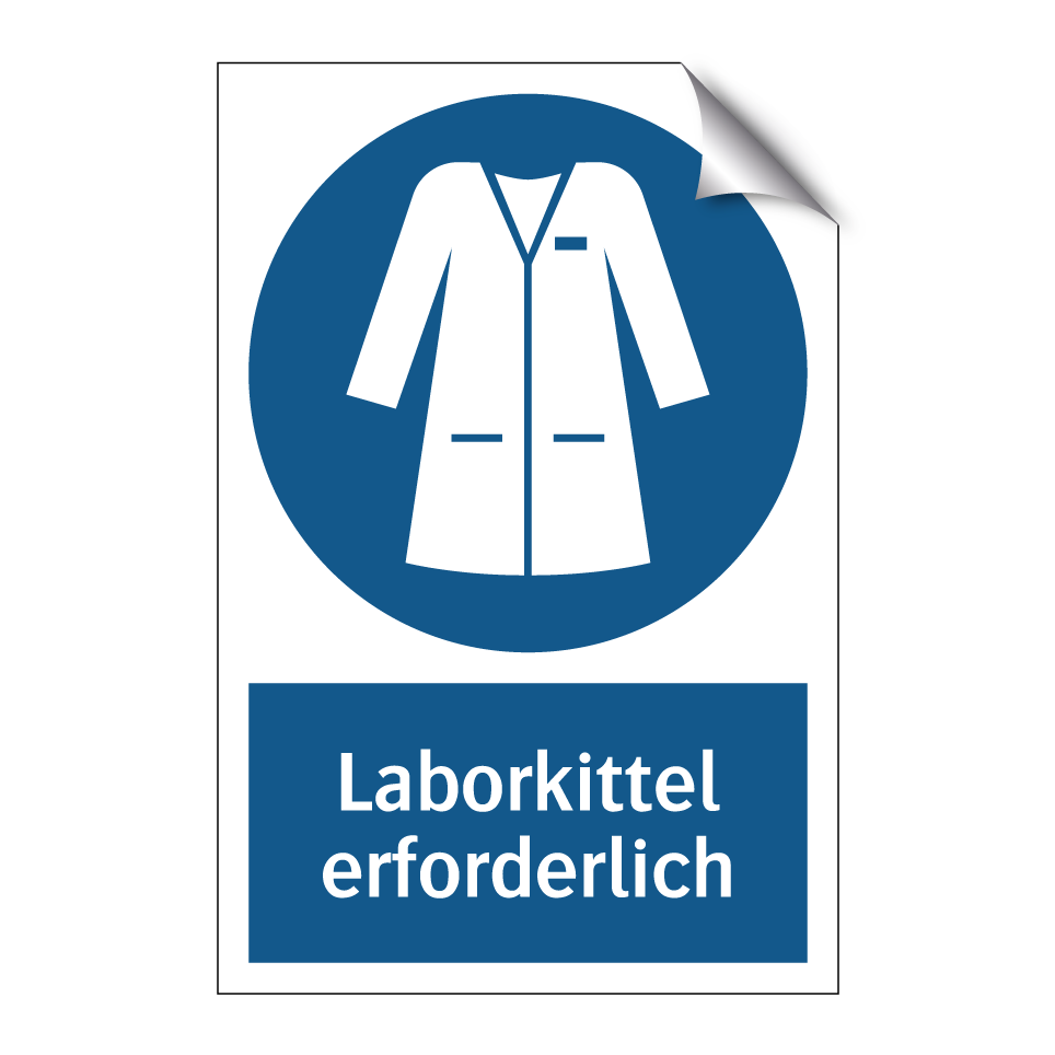 Laborkittel erforderlich