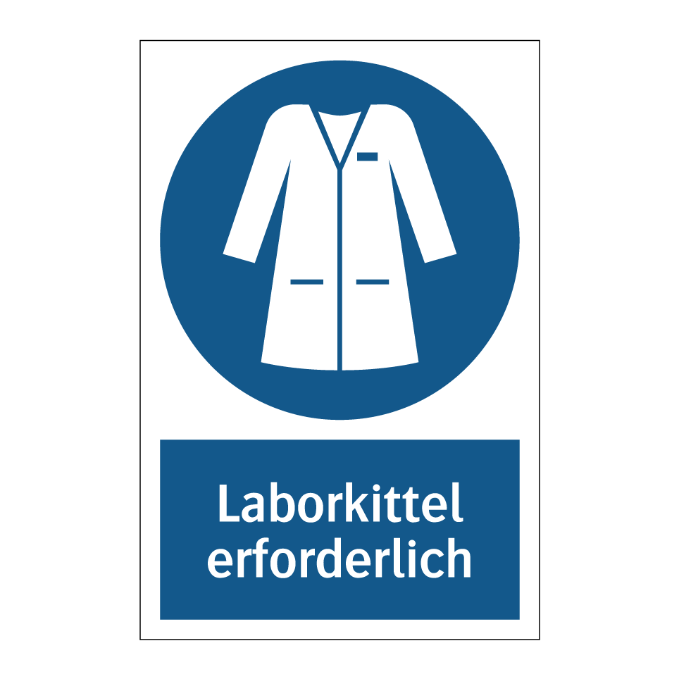 Laborkittel erforderlich