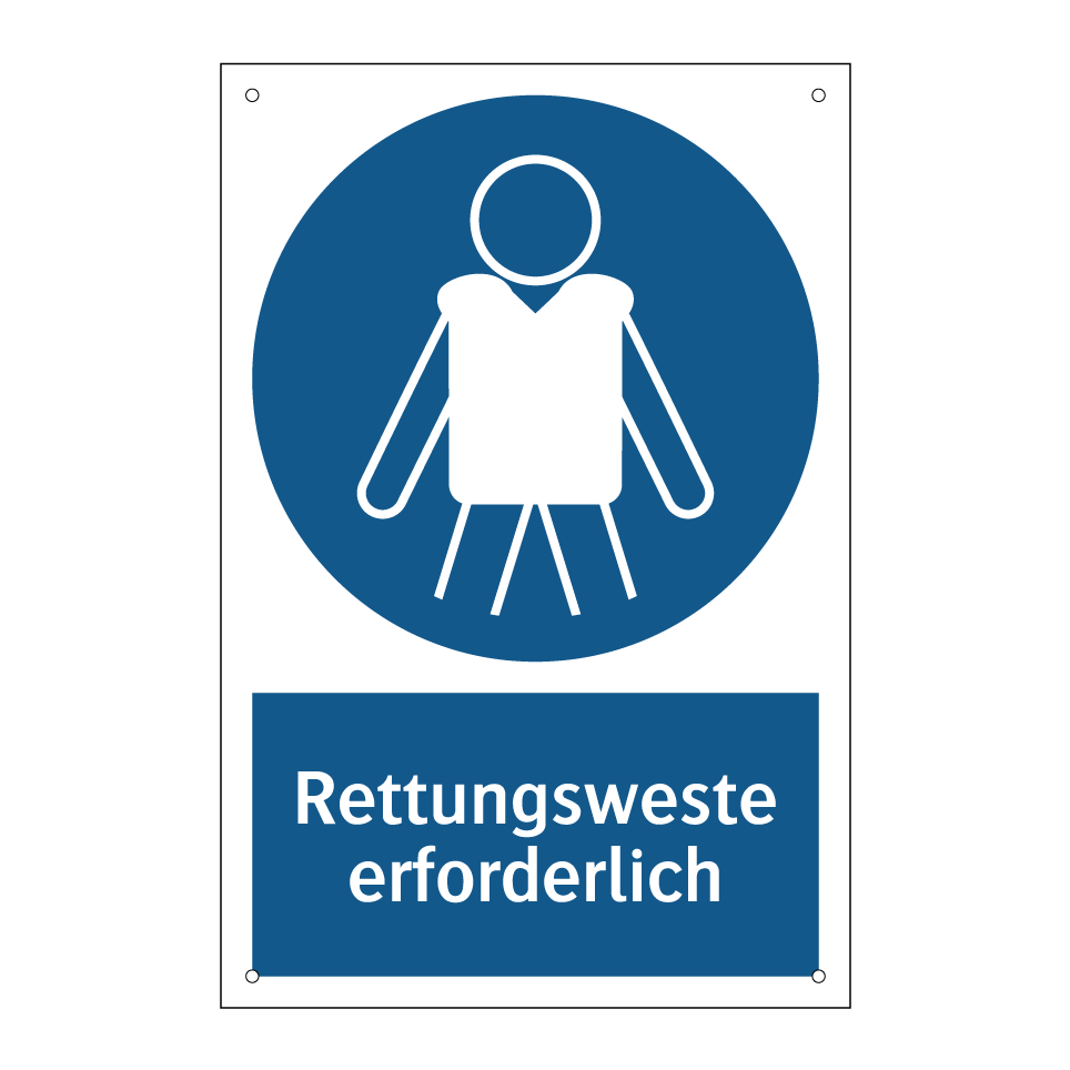 Rettungsweste erforderlich