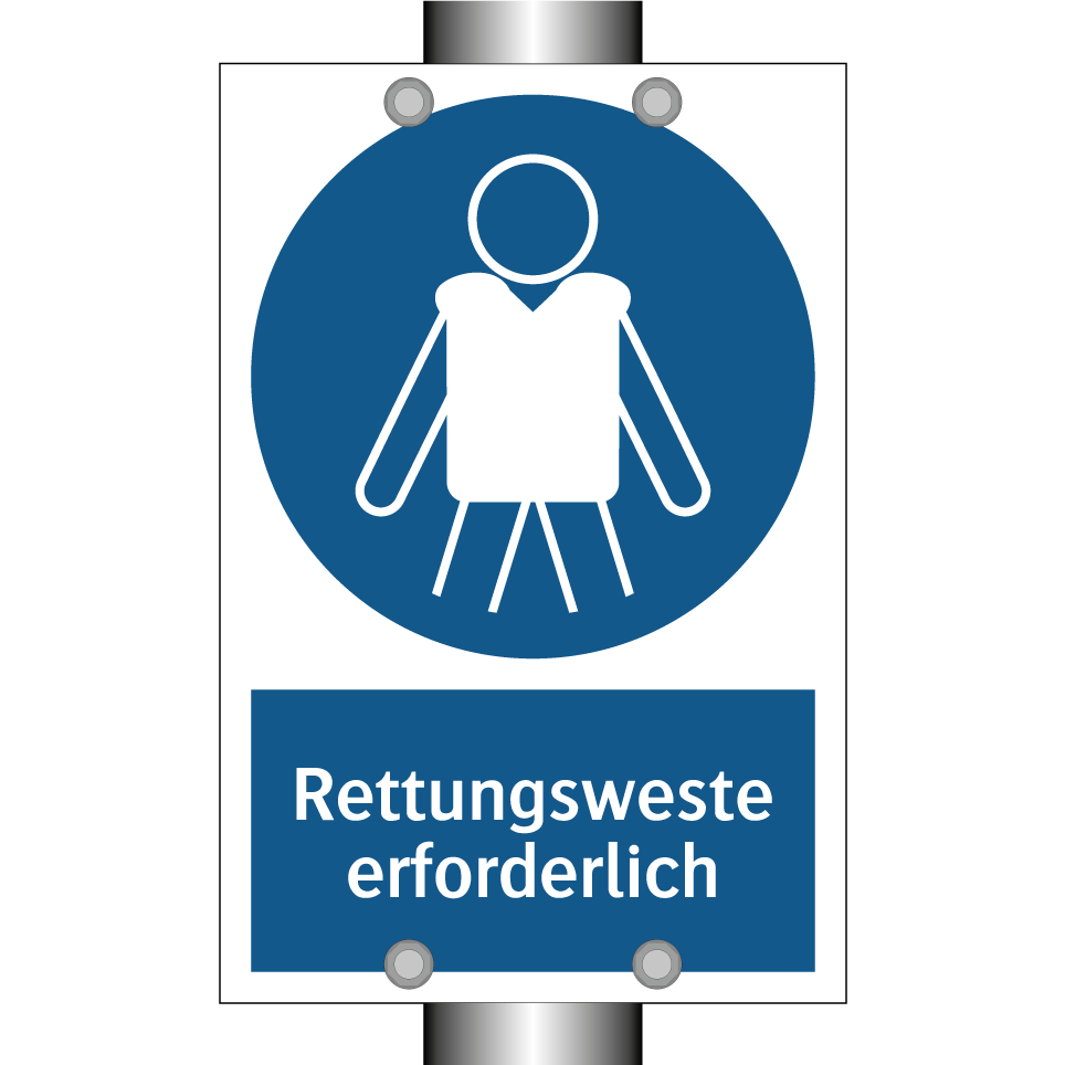 Rettungsweste erforderlich