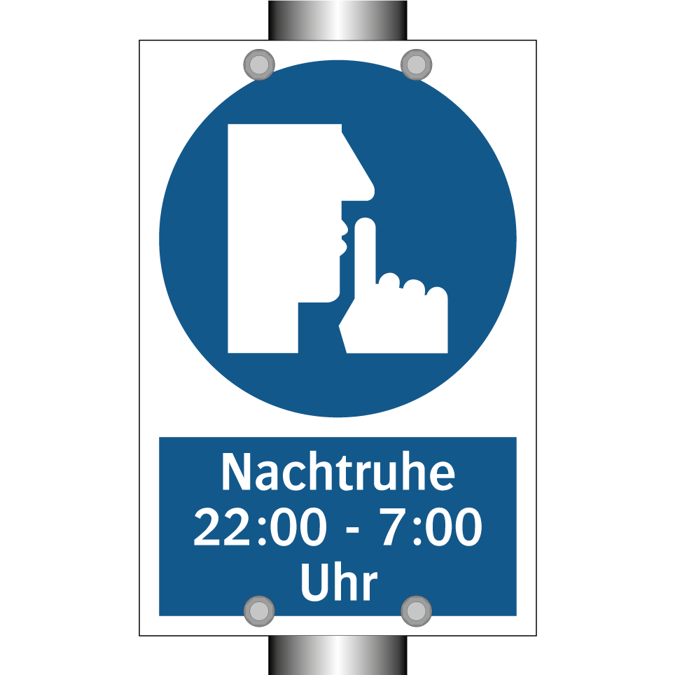 Nachtruhe 22:00 - 7:00 Uhr