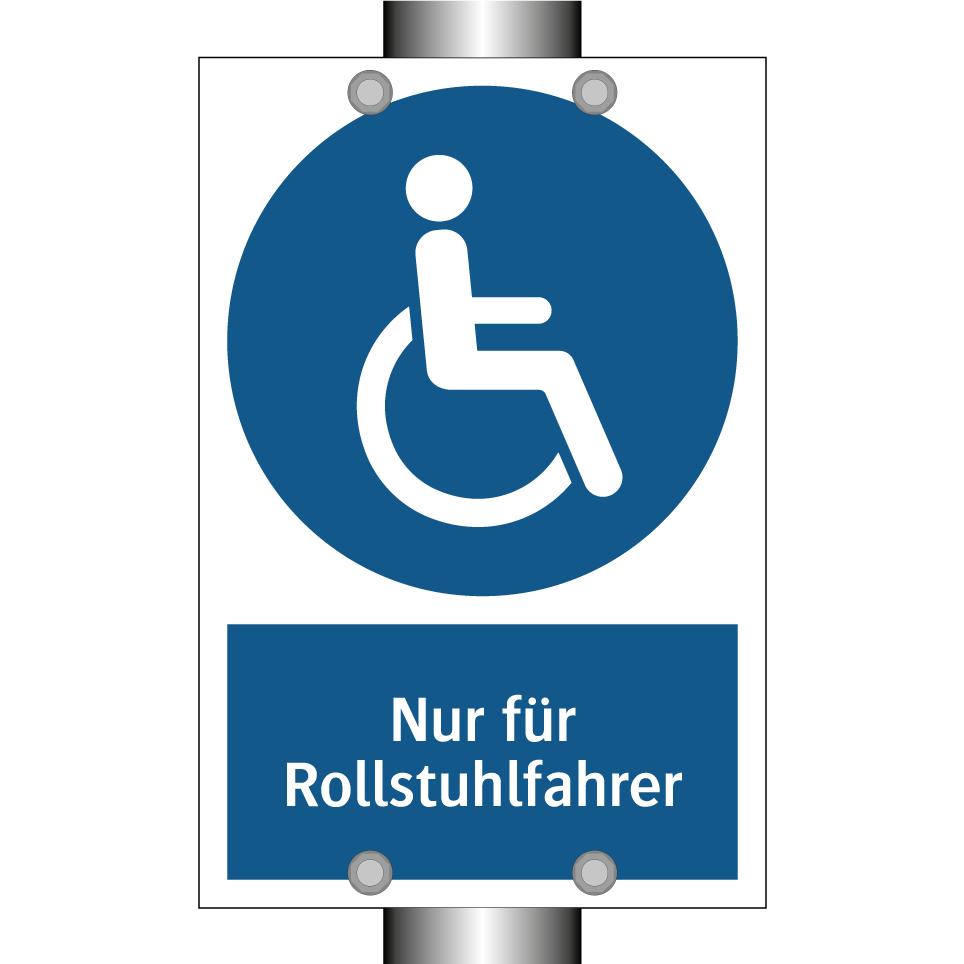 Nur für Rollstuhlfahrer