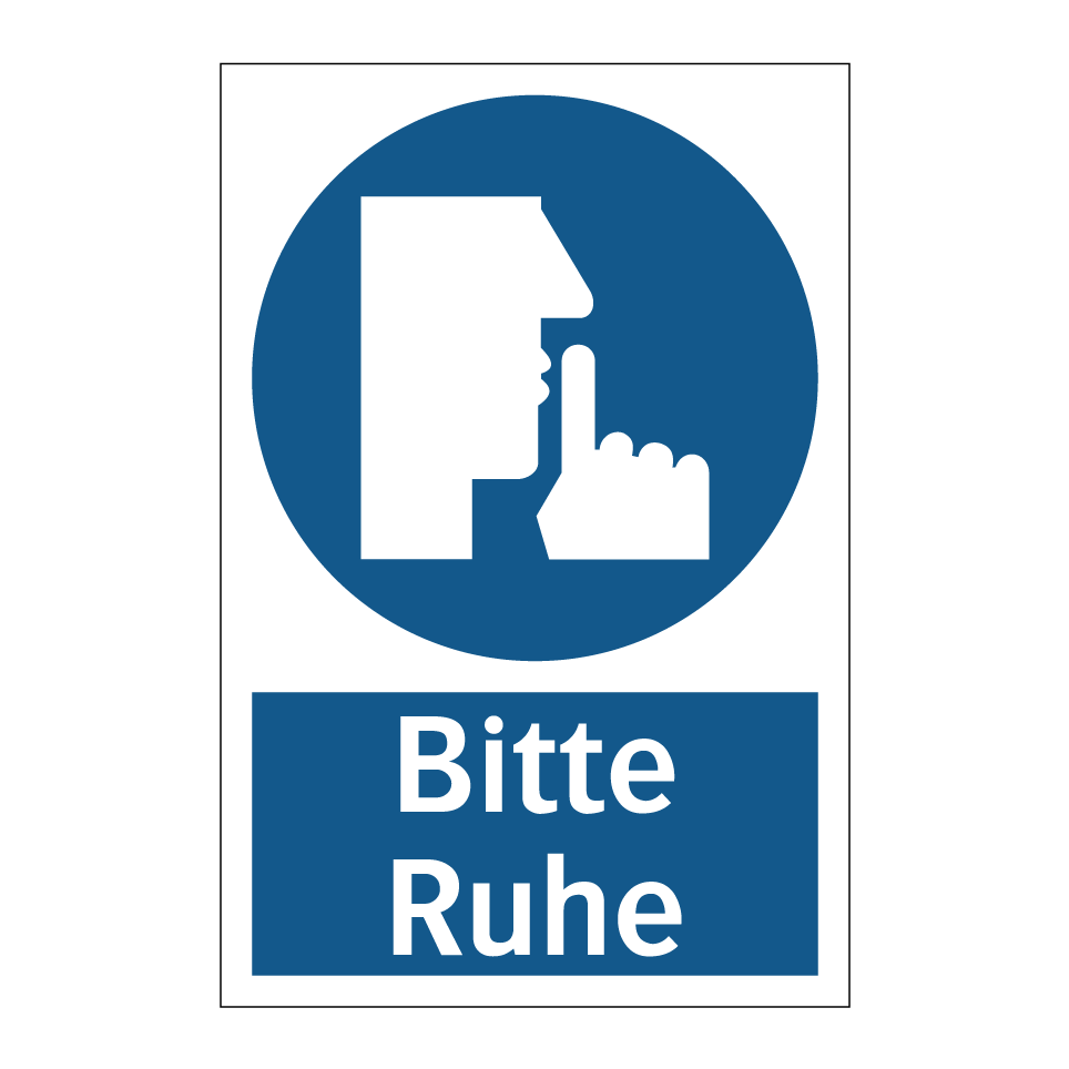 Bitte Ruhe