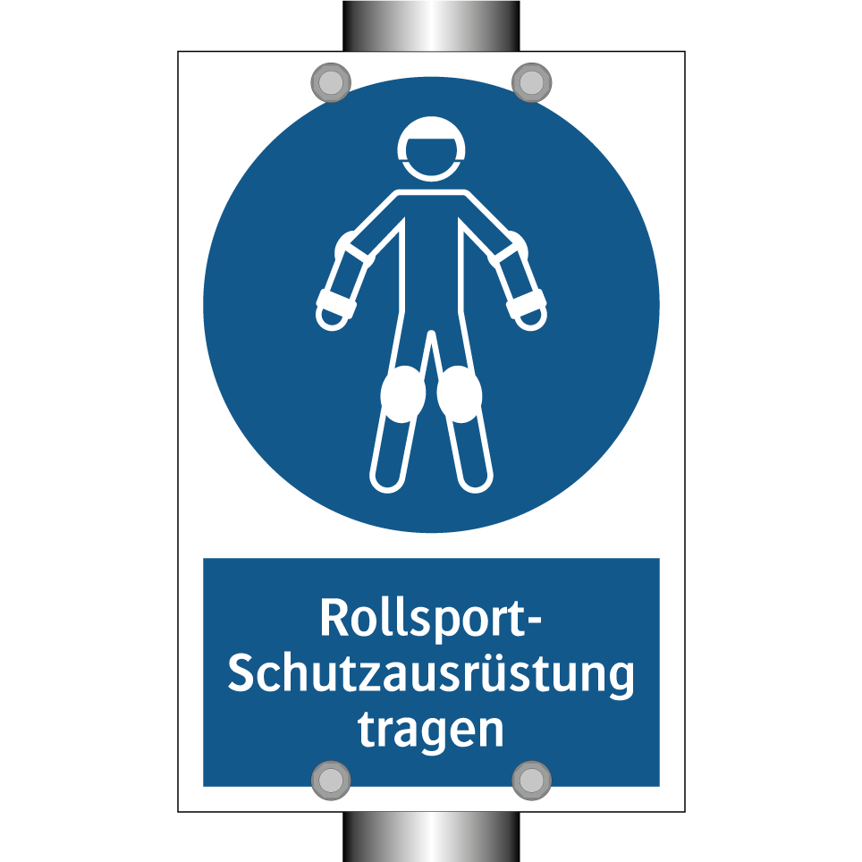 Rollsport- Schutzausrüstung tragen