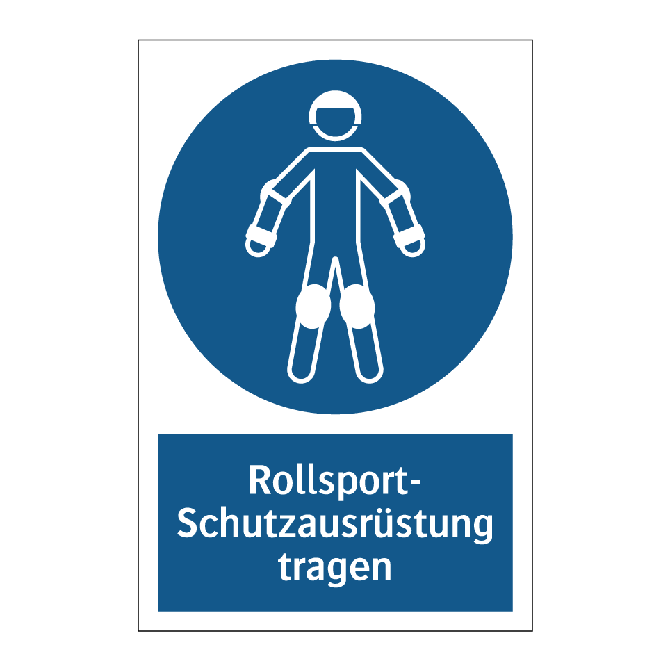 Rollsport- Schutzausrüstung tragen