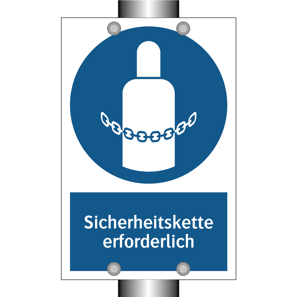 Sicherheitskette erforderlich