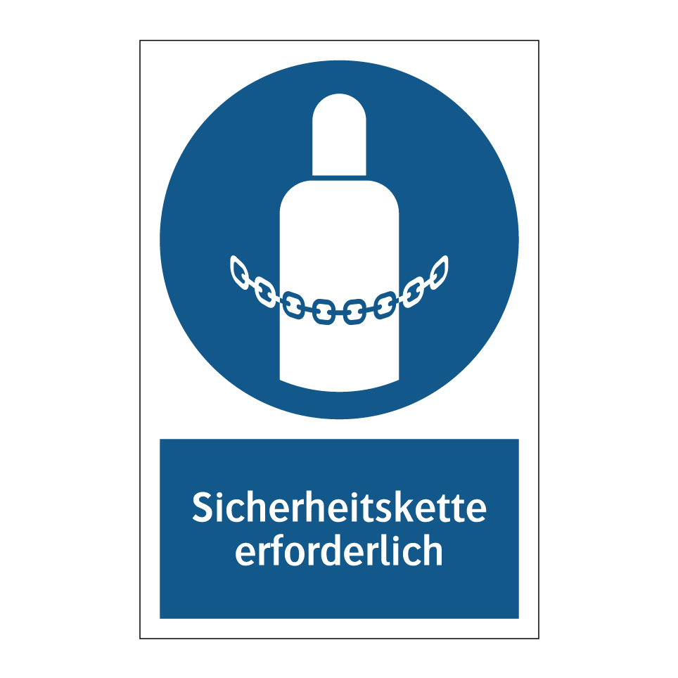 Sicherheitskette erforderlich