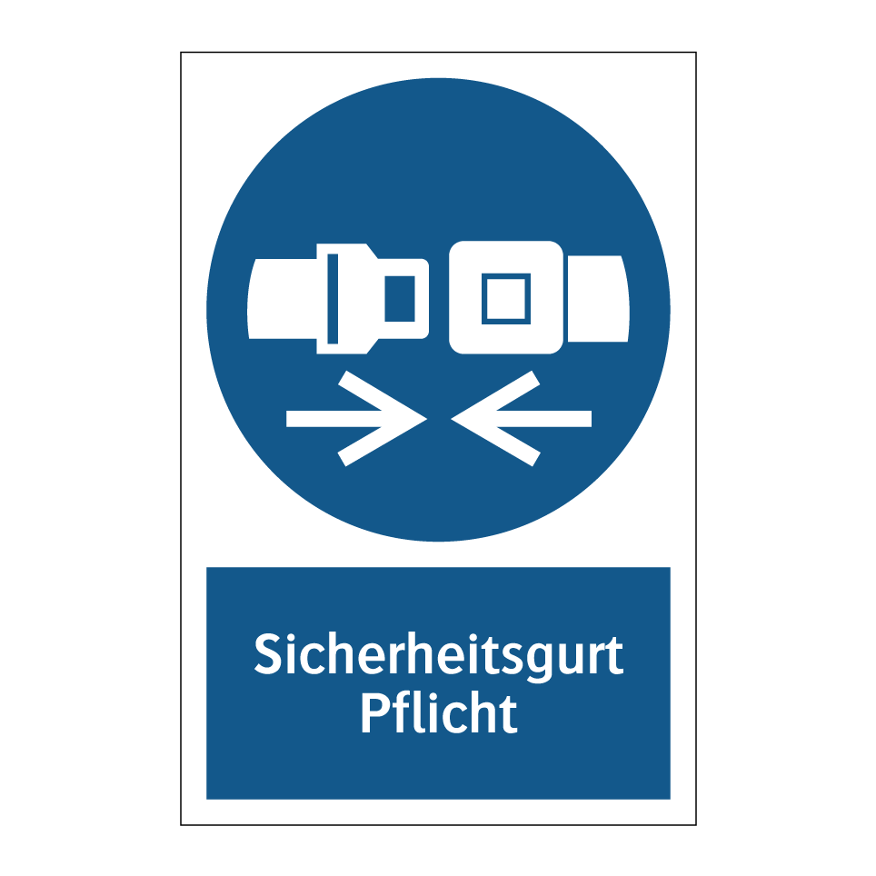 Sicherheitsgurt Pflicht