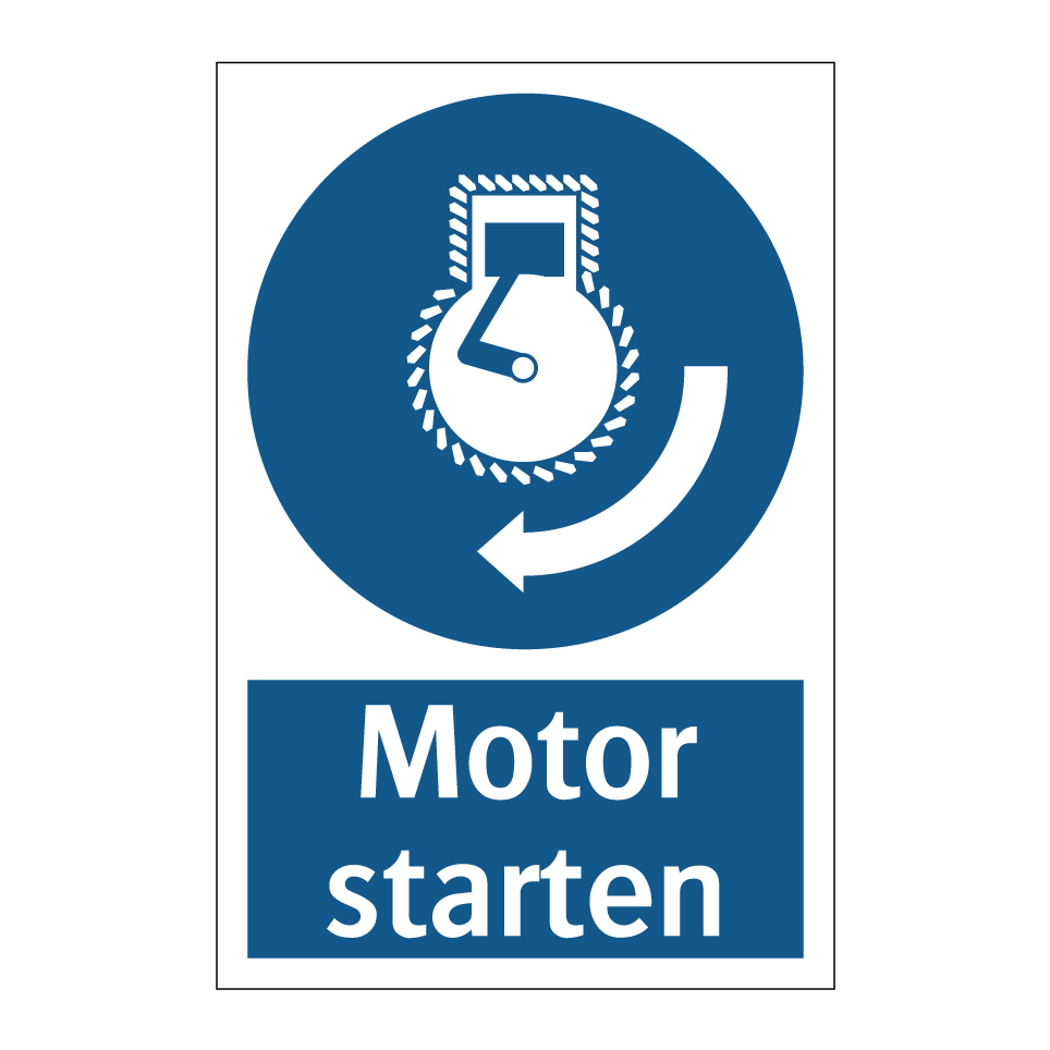 Motor starten