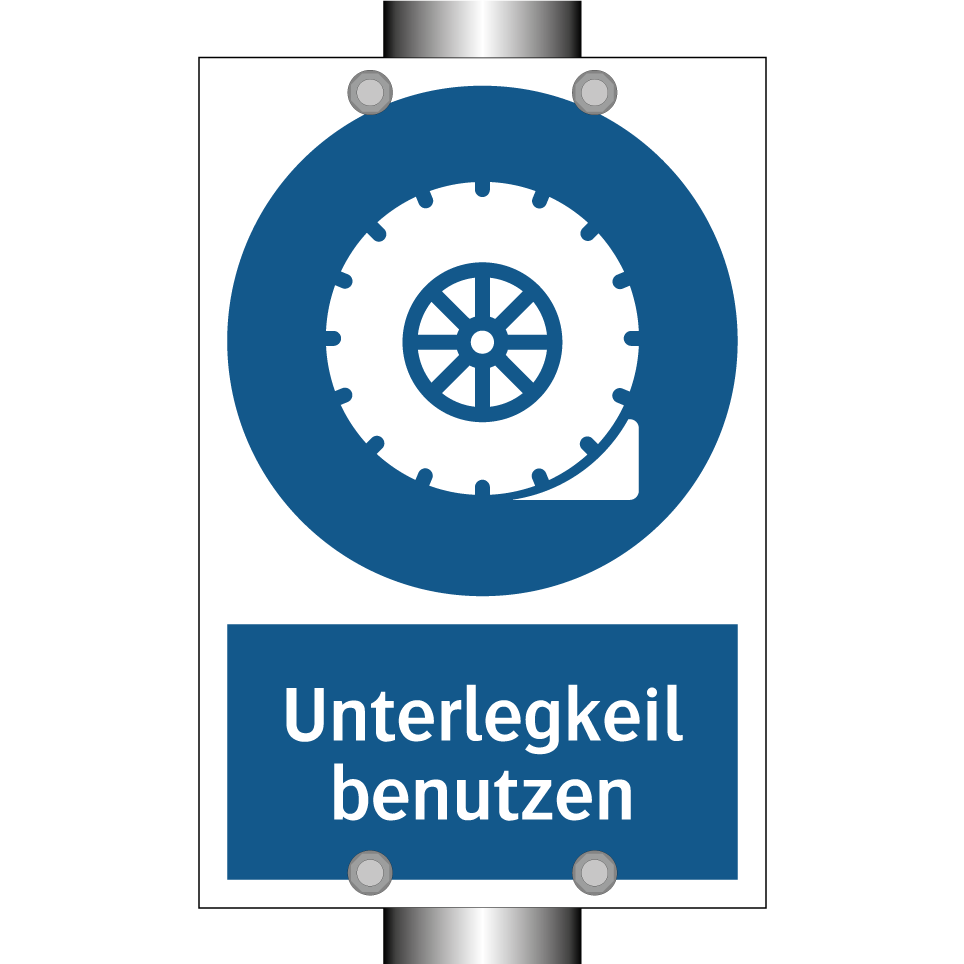 Unterlegkeil benutzen